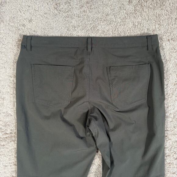 Lululemon ABC Pant Classic Green Men's 38x30 Warpstreme M5583S - Picture 8 of 10